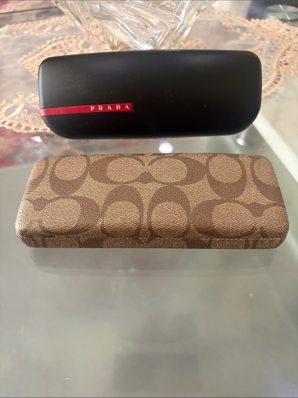 Prada Sunglasses Eye Glasses Case lot